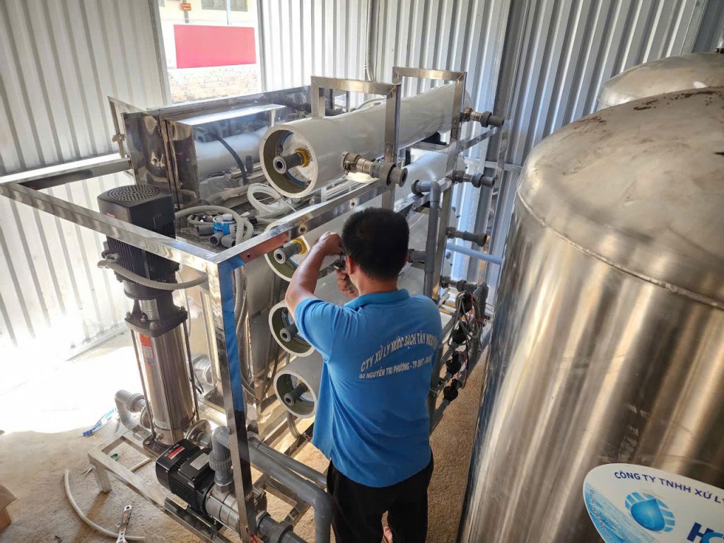 Hệ thống lọc nước công nghiệp công suất lớn